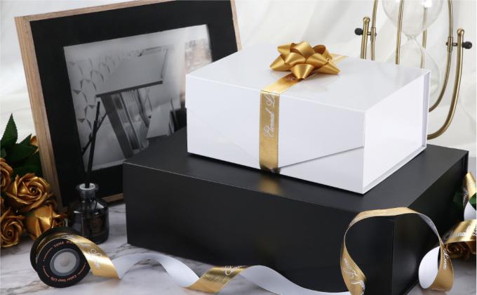 Regalos de tapa magnética brillante mate, manualidades, cupcakes, dulces, cajas de propuestas de dama de honor cajas fáciles de montar 1