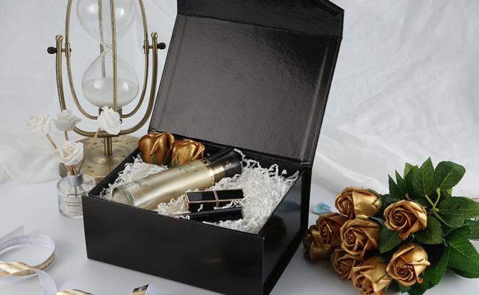 Regalos de tapa magnética brillante mate, manualidades, cupcakes, dulces, cajas de propuestas de dama de honor cajas fáciles de montar 2