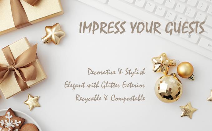 Partido metálico Rose Gold Cups, cuchara de la tapa, Rose Gold Party Decorations, decoraciones nupciales de la ducha, tazas de café 0