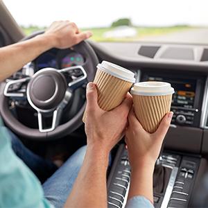 Fuentes de la celebración de días festivos de Drinkware de la Navidad de la hoja de oro, taza de papel disponible de Navidad, fuentes del día de fiesta de Navidad 5