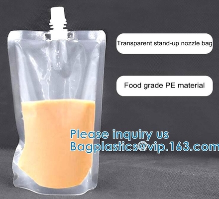 Bolsos del licor, bolsas de pie de la bebida, frasco ocultable del alcohol para las bebidas frías y calientes, reutilizable