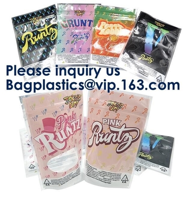 Los potes hojean bolsa, descuento Mylar empaquetan de encargo, los bolsos exóticos de 1 Mylar del gramo, Herb Packaging exótico