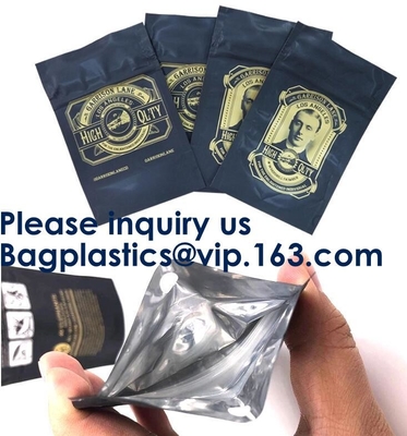 Los potes hojean bolsa, descuento Mylar empaquetan de encargo, los bolsos exóticos de 1 Mylar del gramo, Herb Packaging exótico