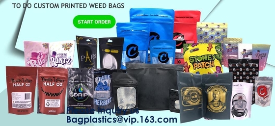 Los potes hojean bolsa, descuento Mylar empaquetan de encargo, los bolsos exóticos de 1 Mylar del gramo, Herb Packaging exótico