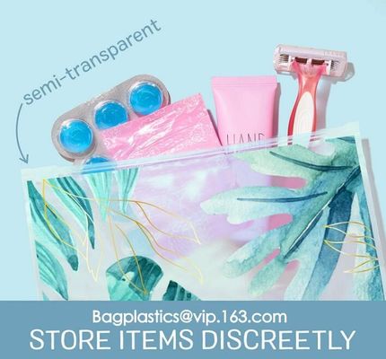 Coloqúese encima de bolsa con el cierre de la diapositiva, bolsos Zip lockk que se puede volver a sellar de Mylar, lacre de la cremallera, sello del apretón, cerradura del sello de la diapositiva