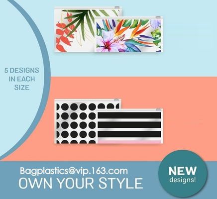 Coloqúese encima de bolsa con el cierre de la diapositiva, bolsos Zip lockk que se puede volver a sellar de Mylar, lacre de la cremallera, sello del apretón, cerradura del sello de la diapositiva