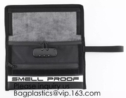 El caso del almacenamiento de la bolsa del bolso de la prueba del olor, cerradura de combinación, bolso alineado carbono del escondite, sospecha bolsos de la prueba