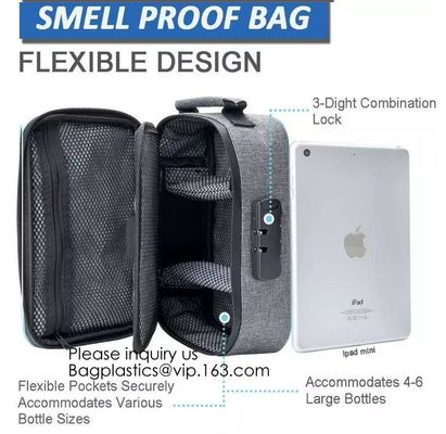 Bolso a prueba de niños, estuche, bolso de almacenaje, bolso de mano, bolso de embrague, bolso, bolso de barrera a prueba de humedad para bolsas de incienso de hierbas Bolsas holográficas de Mylar