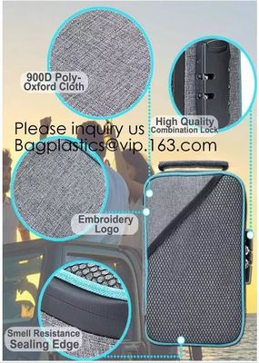 Bolso a prueba de niños, estuche, bolso de almacenaje, bolso de mano, bolso de embrague, bolso, bolso de barrera a prueba de humedad para bolsas de incienso de hierbas Bolsas holográficas de Mylar