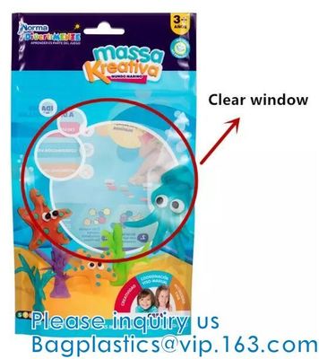 Bolsa autoadhesiva de la cremallera, bolsos que se puede volver a sellar de la prueba del olor, prenda impermeable del cierre superior de cremallera, almacenamiento de la comida, Zip lockk resistente