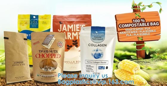 Bolsa autoadhesiva de la cremallera, bolsos que se puede volver a sellar de la prueba del olor, prenda impermeable del cierre superior de cremallera, almacenamiento de la comida, Zip lockk resistente