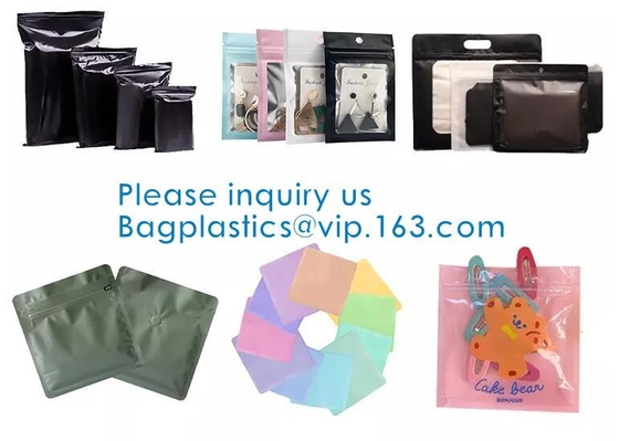 La bolsa formada especial, laminó la bolsa plástica de Mylar con Hang Hole, pequeño regalo que empaquetaba, Toy Sealed Packaging Bags