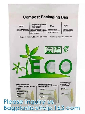 Bio, eco, estiércol vegetal, parte inferior del cuadrado, completamente inferior, levántese, el escudete lateral, cierre en la parte superior, con la ventana, rasgón hace muescas en