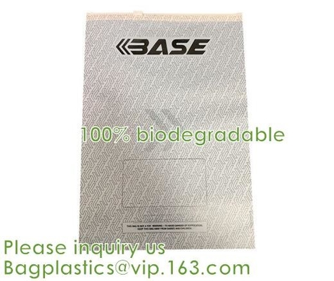 Empaquetado appreal biodegradable, ropa interior abonable de la cremallera del almidón de maíz del Pla, ropa, piel, ropa