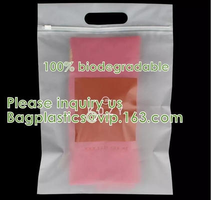 La ropa biodegradable, viste empaquetando, los bolsos multi de la función, respetuosos del medio ambiente, el 100% abonable