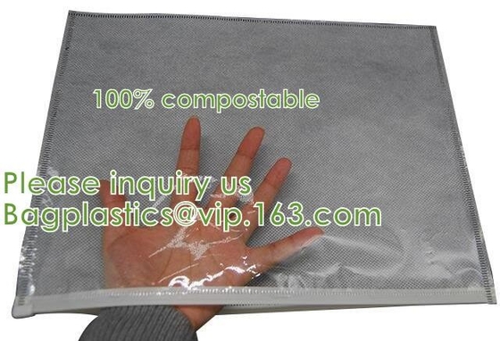 La ropa biodegradable, viste empaquetando, los bolsos multi de la función, respetuosos del medio ambiente, el 100% abonable