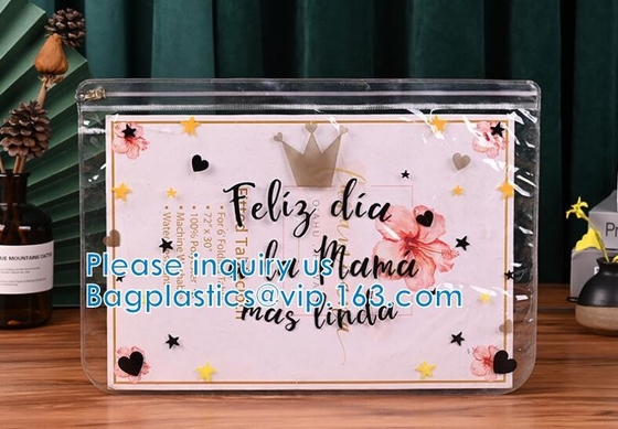 Mini Clear Organizer Pouches, bolso multiusos del maquillaje, pequeño organizador cosmético transparente Bag del PVC