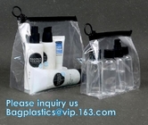 Bolso cosmético Logo Hologram Iridescent Cosmetic Bag de encargo del diseño del maquillaje olográfico de moda del PVC