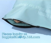 Diseño del LOGOTIPO, bolso lateral del escudete, bolsa horizontal, bolso que se puede volver a sellar de la cremallera del resbalador, diseño y producción