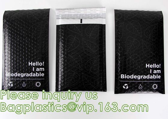 Sobre metálico de la burbuja de la hoja, bolsos de burbuja Zip lockk, sobres de envío postales, burbuja aluminizada Maile de la hoja
