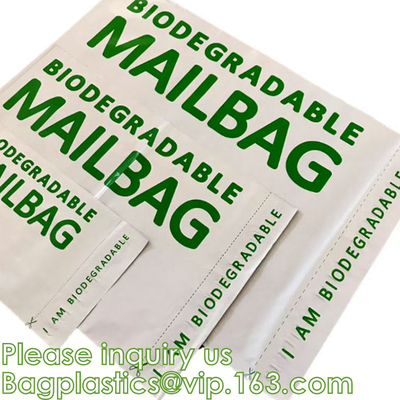 Sobres de envío biodegradables de los anuncios publicitarios, Pisón-evidentes y autoadhesivos, correo impermeable, imperforable