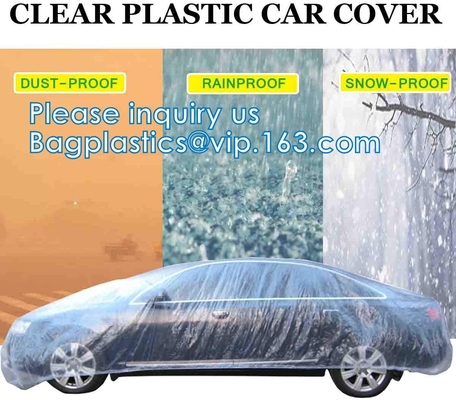 El coche disponible cubre la ropa, cubierta universal previene el polvo para el coche, cubiertas del vehículo, con la banda elástica