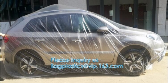 El coche disponible cubre la ropa, cubierta universal previene el polvo para el coche, cubiertas del vehículo, con la banda elástica