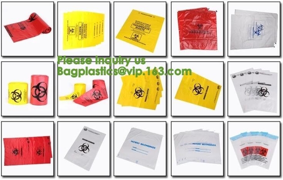 Bolsos que se puede volver a sellar reutilizables del espécimen del Biohazard, bolso de la muestra del laboratorio, bolsa Ziplock, exterior del papeleo del bolsillo