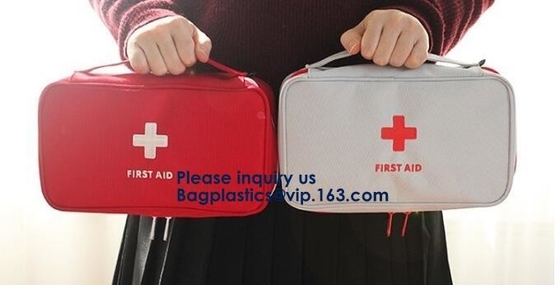 Los bolsos de los primeros auxilios, Kit Bag, bolso médico del almacenamiento, bolsa portátil, medicina de la emergencia, las píldoras prácticas embolsan