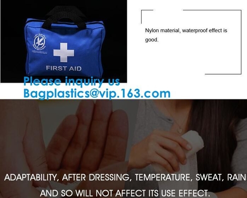 Los bolsos de los primeros auxilios, Kit Bag, bolso médico del almacenamiento, bolsa portátil, medicina de la emergencia, las píldoras prácticas embolsan
