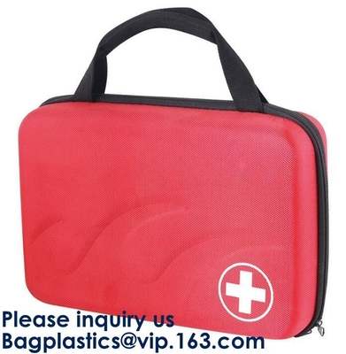 Los bolsos de los primeros auxilios, Kit Bag, bolso médico del almacenamiento, bolsa portátil, medicina de la emergencia, las píldoras prácticas embolsan