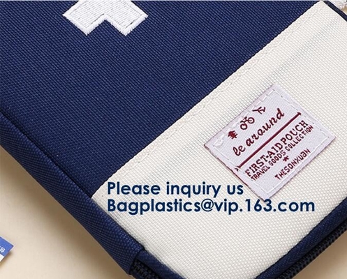 Los bolsos de los primeros auxilios, Kit Bag, bolso médico del almacenamiento, bolsa portátil, medicina de la emergencia, las píldoras prácticas embolsan