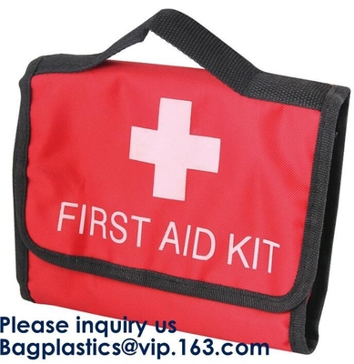 Los bolsos de los primeros auxilios, Kit Bag, bolso médico del almacenamiento, bolsa portátil, medicina de la emergencia, las píldoras prácticas embolsan