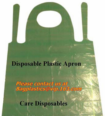 Delantal disponible protector médico, DELANTAL del CPE, con el lazo del pulgar, cocina, fuentes dentales, cocinero, atención sanitaria