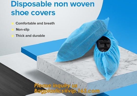 Productos de la seguridad, plástico disponible, médico antirresbaladizo, interior, cubiertas del zapato, material impermeable del CPE del PE