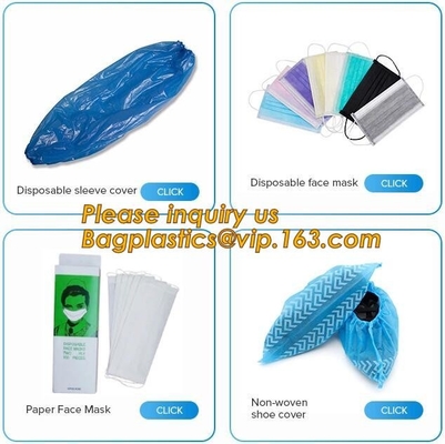 Productos de la seguridad, plástico disponible, médico antirresbaladizo, interior, cubiertas del zapato, material impermeable del CPE del PE
