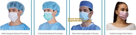 Cubiertas elásticos del casquillo, casquillos principales quirúrgicos disponibles médicos, toca Bouffant no tejida, CASQUILLO neto de la ENFERMERA de pelo