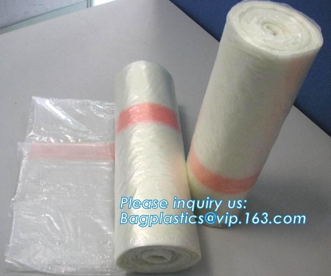 El lavadero soluble en agua del viaje de Pva empaqueta la bolsa de plástico de Pva, bolso soluble en agua disponible de PVA para la infección del hospital