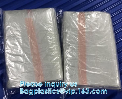 Sacos de basura médicos solubles en agua fríos y calientes, bolso soluble de PVA para el lavadero del hospital