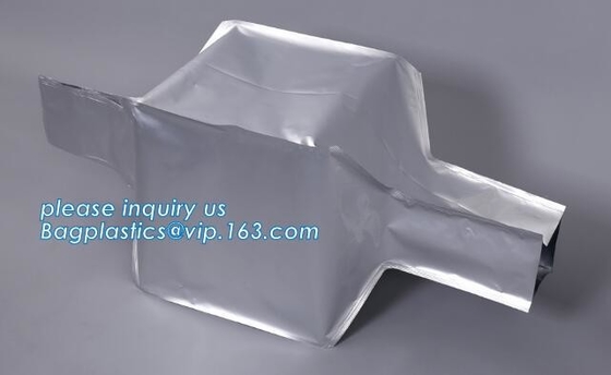 El papel de aluminio, trazador de líneas empaqueta el tipo cúbico trazador de líneas de IBC, almacenamiento No-peligroso de los líquidos, bolso cúbico de Flexi de la forma