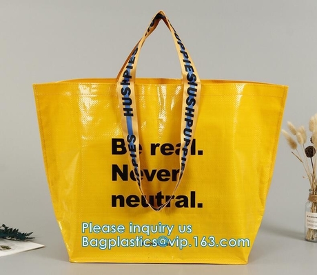 Portador reutilizable de las compras de la promoción del ultramarinos del supermercado de Eco, bolso del paño del totalizador de la tela, saco tejido