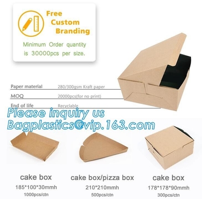 CAJA de TORTA de la REBANADA de la comida, ensalada, CAJA de HUMBURGER, BANDEJA del BARCO, FIAMBRERA, CONTROLADOR, PORTADOR, CUENCO, TAZA