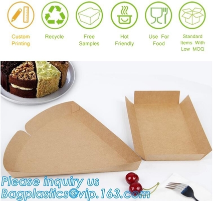 CAJA de TORTA de la REBANADA de la comida, ensalada, CAJA de HUMBURGER, BANDEJA del BARCO, FIAMBRERA, CONTROLADOR, PORTADOR, CUENCO, TAZA
