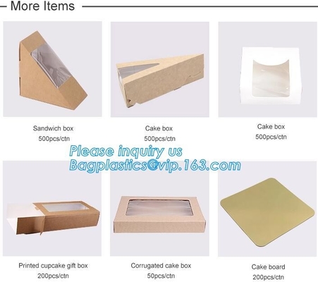 Caja de los tallarines, embalaje disponible de la ensalada, fiambrera de papel de Kraft, fiambrera de papel de encargo disponible de Kraft