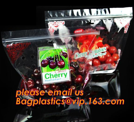Bolsillo con cremallera, paquete vegetal, impresión de capa ULTRAVIOLETA Doypack, acondicionamiento de los alimentos, paquete Zip lockk del almacenamiento del resbalador de la fruta