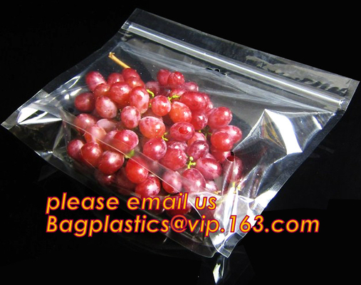 Bolsillo con cremallera, paquete vegetal, impresión de capa ULTRAVIOLETA Doypack, acondicionamiento de los alimentos, paquete Zip lockk del almacenamiento del resbalador de la fruta