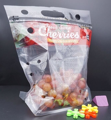 Eco amistoso, legumbre de frutas que se puede volver a sellar, acondicionamiento de los alimentos, bolso biodegradable de la película de poliéster de la nuez de los frutos secos de la hoja