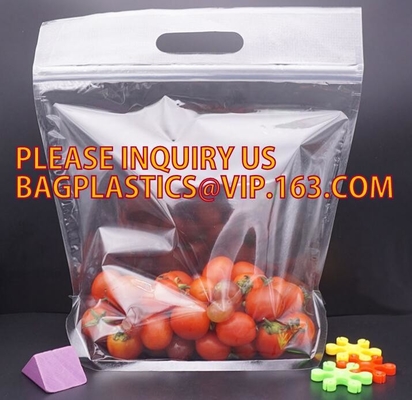 Eco amistoso, legumbre de frutas que se puede volver a sellar, acondicionamiento de los alimentos, bolso biodegradable de la película de poliéster de la nuez de los frutos secos de la hoja