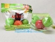 Los bolsos expresados de la bolsa de la uva, bolsos perforados expresados de la cremallera de la pimienta, expresaron los bolsos del resbalador de Apple, bolsos de las naranjas del agujero de aire
