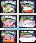 Bolso del respiradero para la fruta y verdura, la fruta y el bolso transparente vegetal, bolsa a prueba de humedad, antiniebla de la fruta